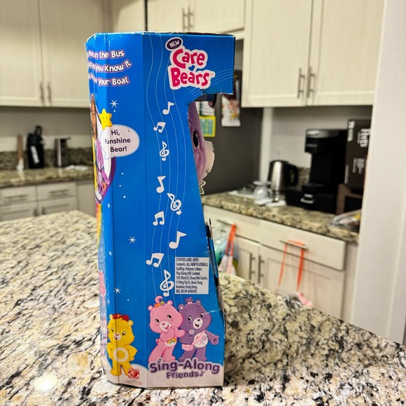 2007 Care Bears Sing Along Friends Share Bear Interactive Teddy Sing & Rock - Picture 4 of 7